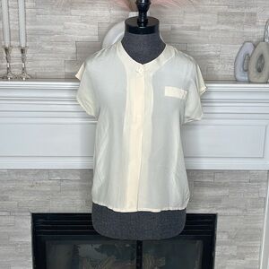 Valerie Stevens Petites Pure Silk Blouse Size Small